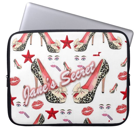 Laptop Sleeve Janes Geheimnis (Vorderseite)