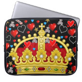 Laptop Sleeve King of Hearts (Vorderseite)