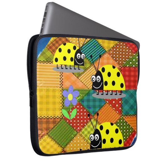 Laptop Sleeve Ladybug (Vorne Rechts)