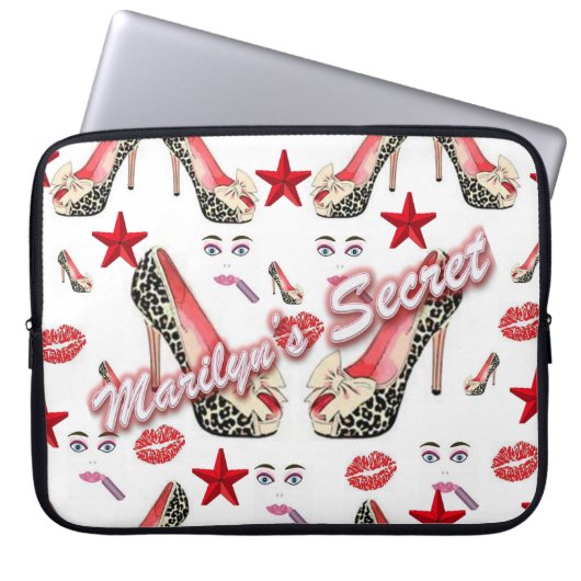 Laptop Sleeve Marilyn's Secret (Vorderseite)