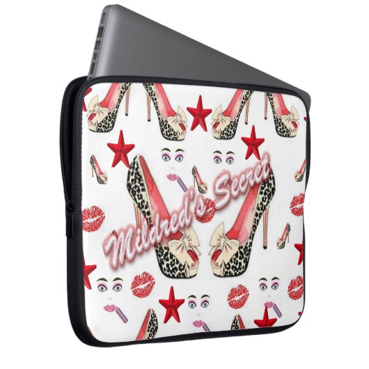 Laptop Sleeve Midred's Secret (Vorne Rechts)
