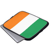 Laptop Sleeve mit irischer Flagge (Vorne Knopf)