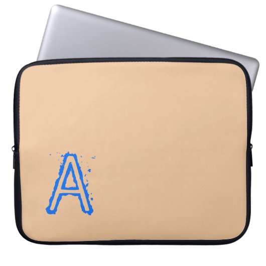 Laptop Sleeve Peach (Vorderseite)