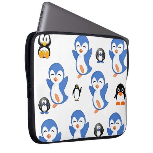 Laptop Sleeve Penguin (Vorne Rechts)