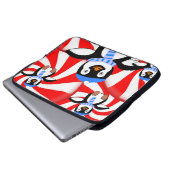 Laptop Sleeve Penguin (Vorne Knopf)