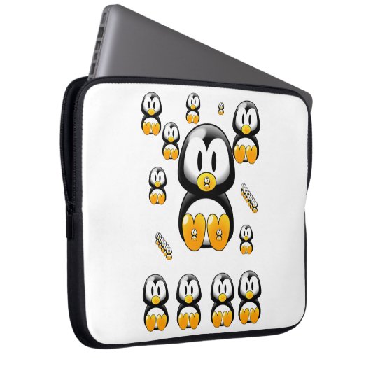 Laptop Sleeve Penguin (Vorne Rechts)