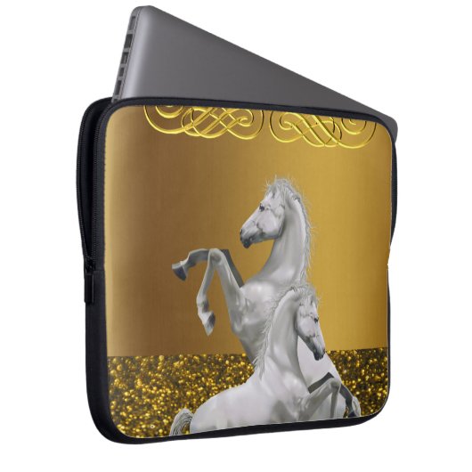 Laptop Sleeve Pferde (Vorne Rechts)