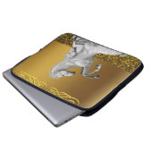 Laptop Sleeve Pferde (Vorne Knopf)