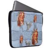 Laptop Sleeve Pferde (Vorne Rechts)