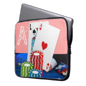 Laptop Sleeve Playing Cards (Vorderseite Links)