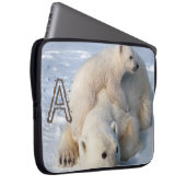 Laptop Sleeve Polar Bear (Vorne Rechts)