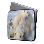 Laptop Sleeve Polar Bear (Vorderseite Links)