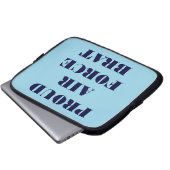 Laptop Sleeve Profit Air Force Brat (Vorne Knopf)
