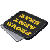 Laptop Sleeve Proud Army Brat (Vorne Knopf)