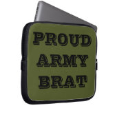 Laptop Sleeve Proud Army Brat (Vorne Rechts)