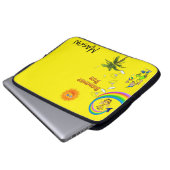 Laptop Sleeve Rainbow Beach Fun (Vorne Knopf)