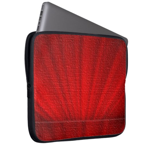 Laptop Sleeve Red (Vorne Rechts)