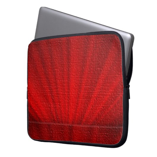 Laptop Sleeve Red (Vorderseite Links)