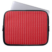 Laptop Sleeve Red Glitzer (Vorderseite)