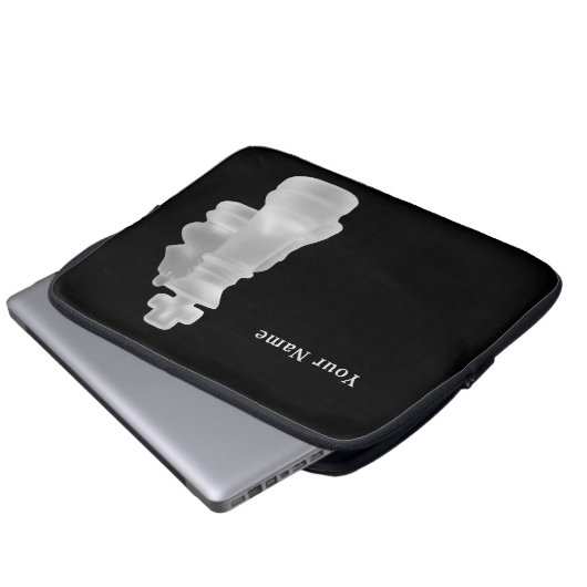 Laptop Sleeve Schach (Vorne Knopf)