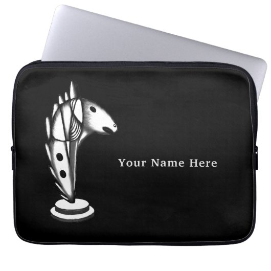Laptop Sleeve Schach (Vorderseite)