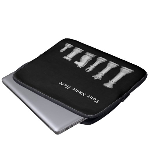 Laptop Sleeve Schach (Vorne Knopf)