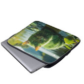 Laptop Sleeve - Stilvolles Cat Design (Vorne Knopf)