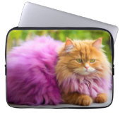 Laptop Sleeve - Stilvolles Cat Design (Vorderseite)