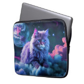 Laptop Sleeve - Stilvolles Cat Design (Vorderseite Links)