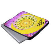 Laptop Sleeve Sun Moon (Vorne Knopf)