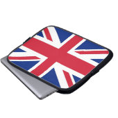 Laptop Sleeve unter britische Flagge (Vorne Knopf)