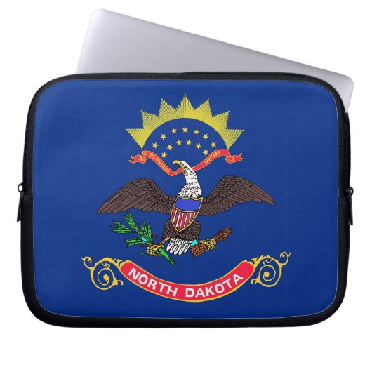 Laptop Sleeve unter der Flagge des Staates Nord-Da (Vorderseite)