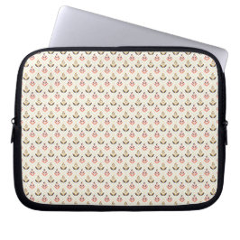 Laptop sleeve with a delicate cherry blossom 