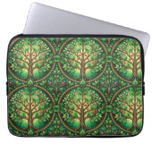 Laptop sleeve with vibrant tree of life pattern (Vorderseite)