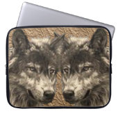 Laptop Sleeve Wolf (Vorderseite)