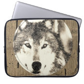 Laptop Sleeve Wolf (Vorderseite)