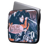 Laptop Sleeves Anime (Vorderseite Links)