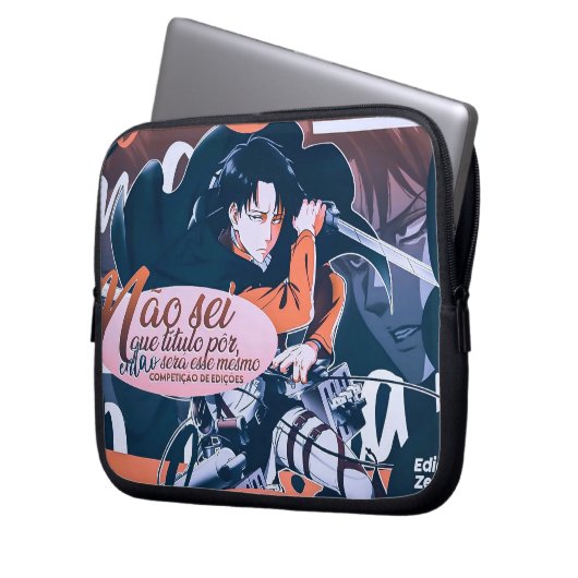 Laptop Sleeves Anime (Vorderseite Links)