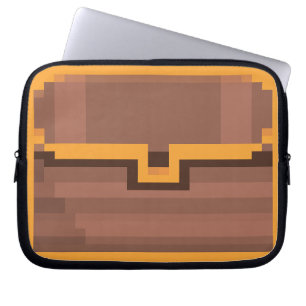 Laptop Sleeves "Tresure Chest" 01 Pixel-Art
