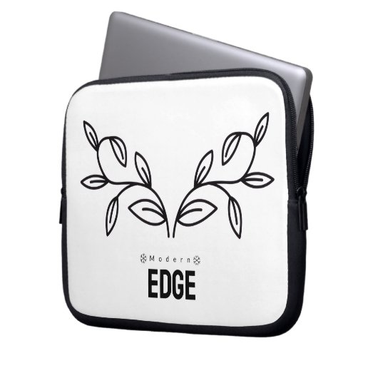 Laptop wallet – Modern Edge Laptopschutzhülle (Vorderseite Links)
