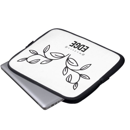 Laptop wallet – Modern Edge Laptopschutzhülle (Vorne Knopf)