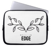 Laptop wallet – Modern Edge Laptopschutzhülle (Vorderseite)