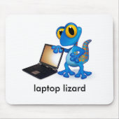 Laptopeidechse Mousepad (Vorne)