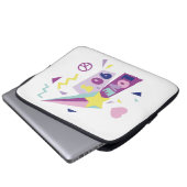 Laptophülle "crazy 90s" laptopschutzhülle (Vorne Knopf)