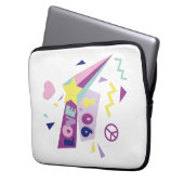 Laptophülle "crazy 90s" laptopschutzhülle (Vorderseite Links)