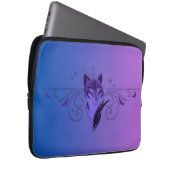 Laptophülle Purple Wolf Laptopschutzhülle (Vorne Rechts)