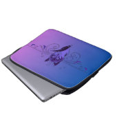 Laptophülle Purple Wolf Laptopschutzhülle (Vorne Knopf)