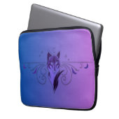 Laptophülle Purple Wolf Laptopschutzhülle (Vorderseite Links)