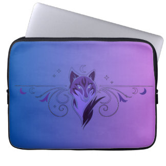 Laptophülle Purple Wolf Laptopschutzhülle