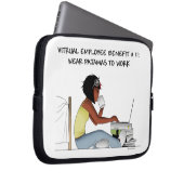 Laptopkasten für virtuelle Arbeitskräfte Laptopschutzhülle (Vorne Rechts)